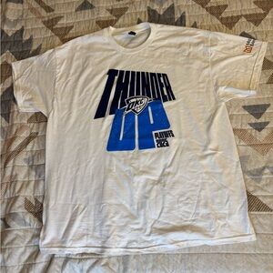 2025 Oklahoma City Thunder Playoff Shirt FROM OKC GAME 1 SGA OKC